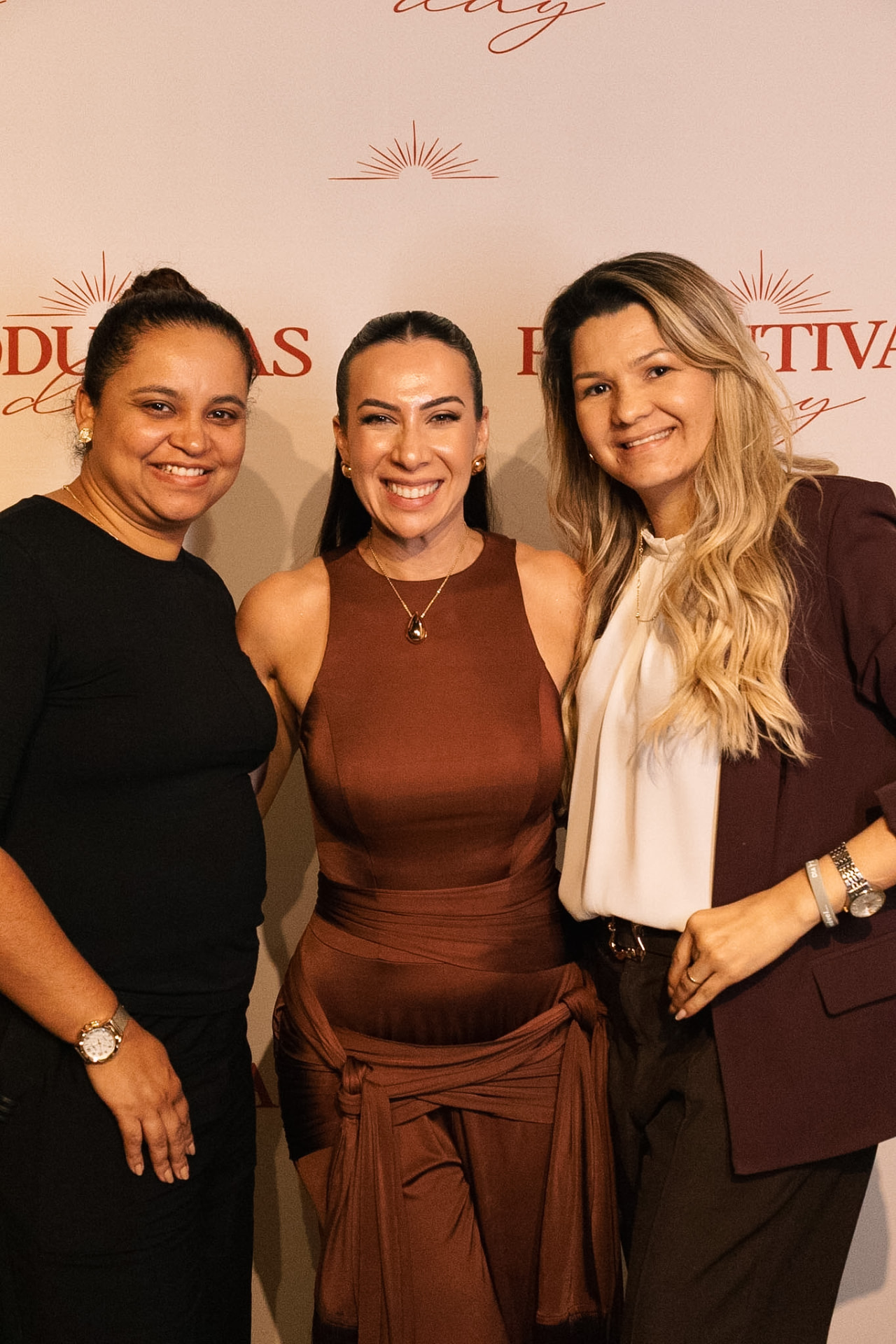 Gio com convidadas no Produtivas Day